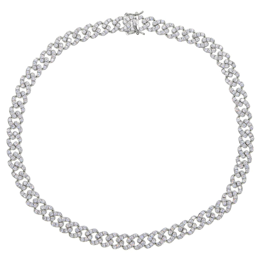 Y2K Bling Cuban Link Choker – Pretty for Girls